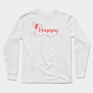 BEE Happy Long Sleeve T-Shirt